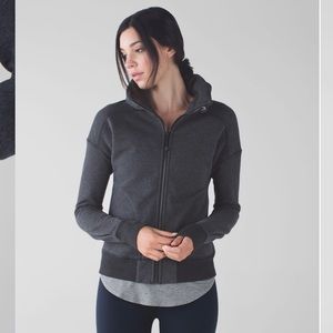Lululemon Hug It Out heathered jacket size 8